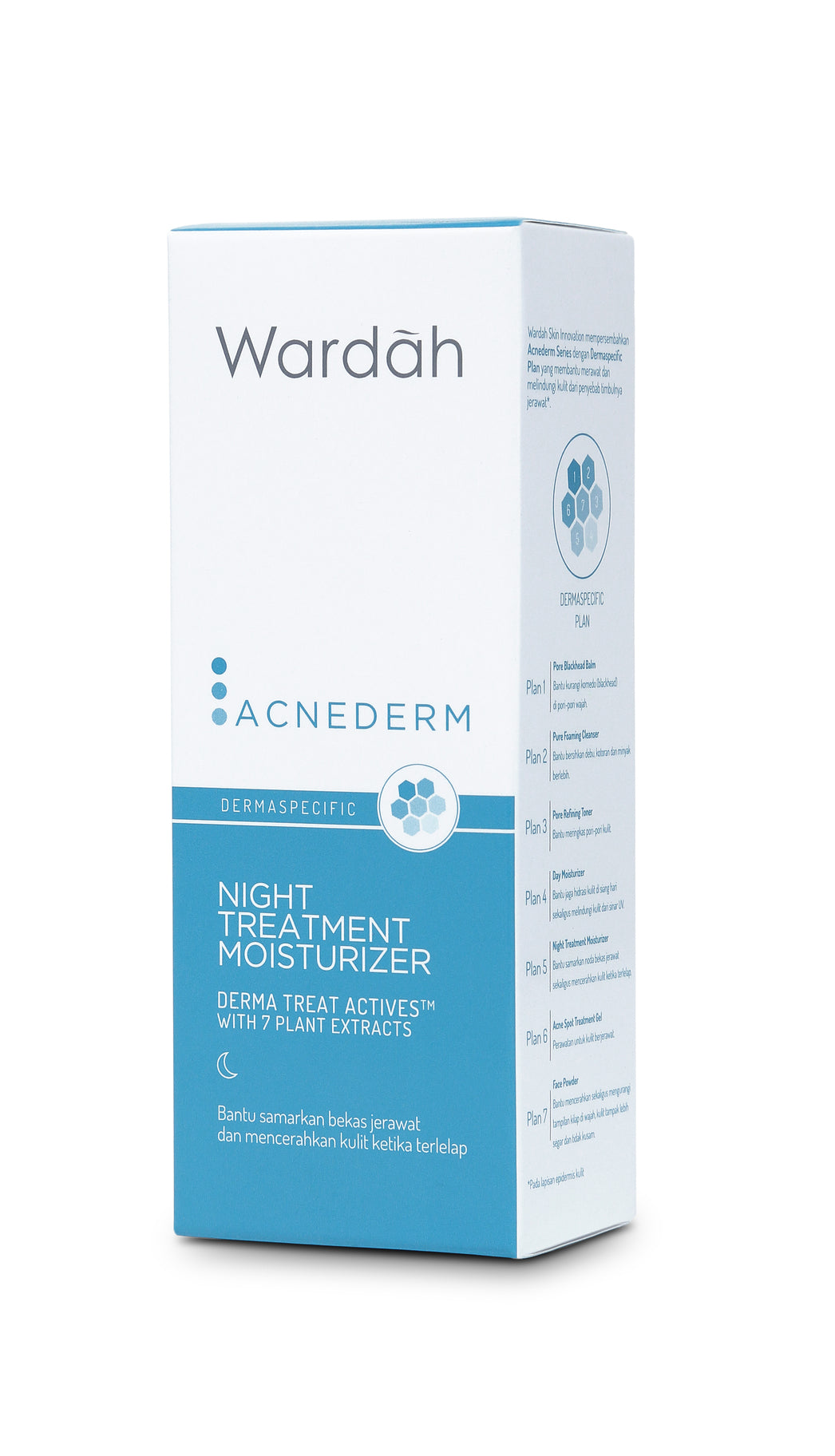 Acnederm Night Treatment  Moisturizer 40 ml