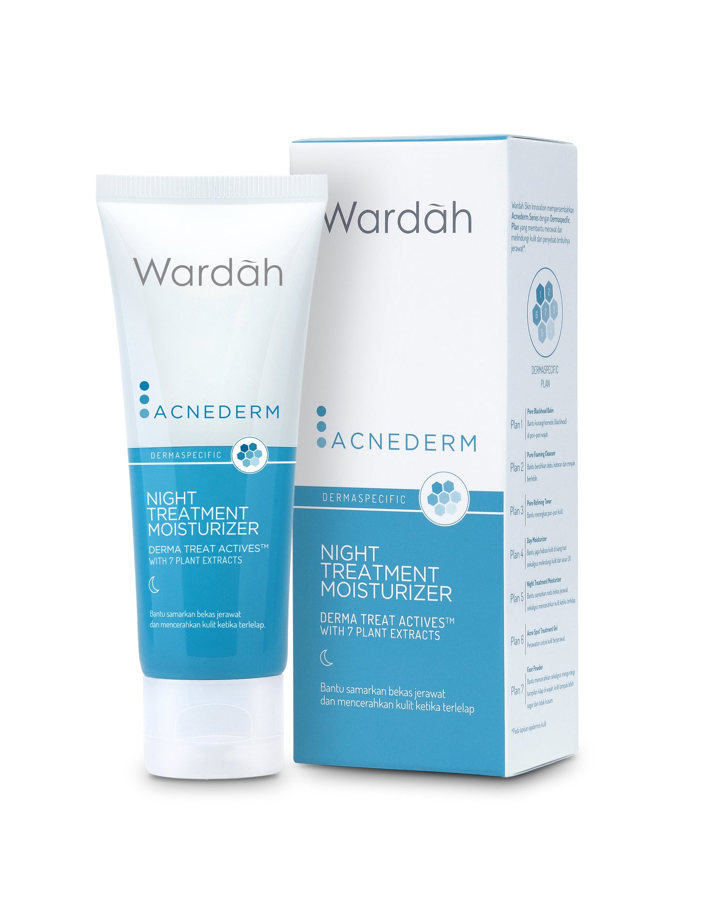 Acnederm Night Treatment  Moisturizer 40 ml