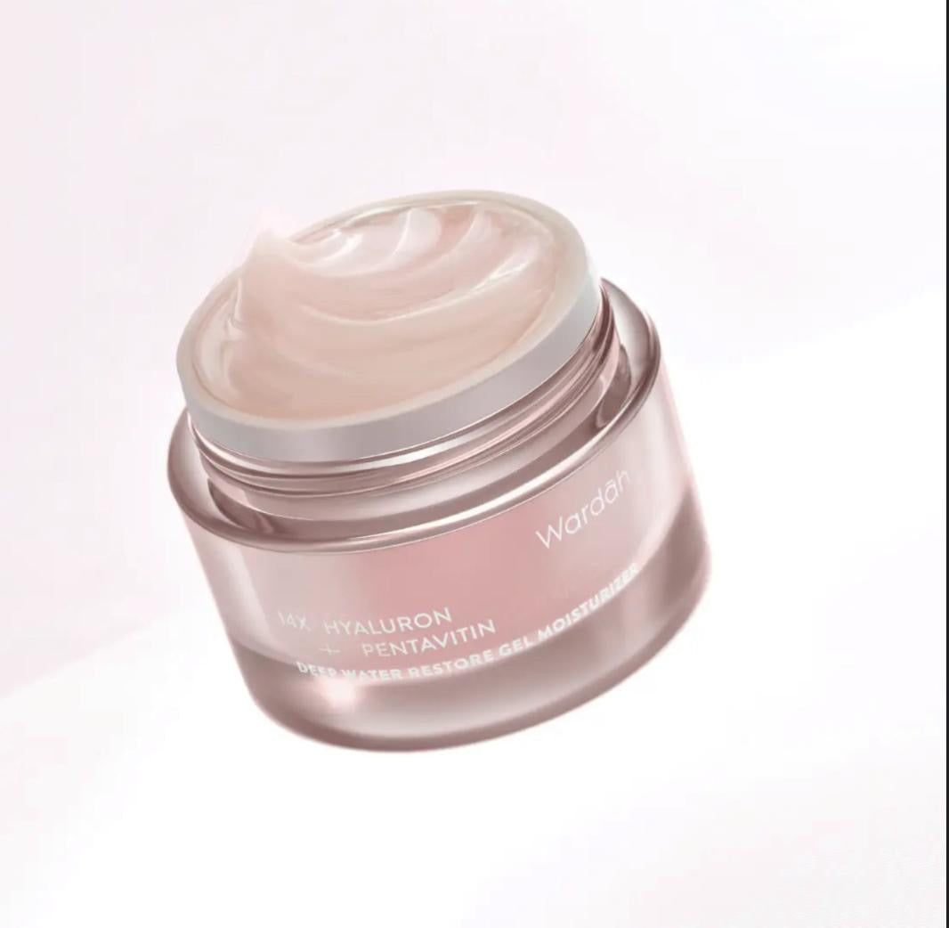 Hydra Rose 14X Hyaluron + Pentavitin Deep Water Restore Gel Moisturizer 30 g
