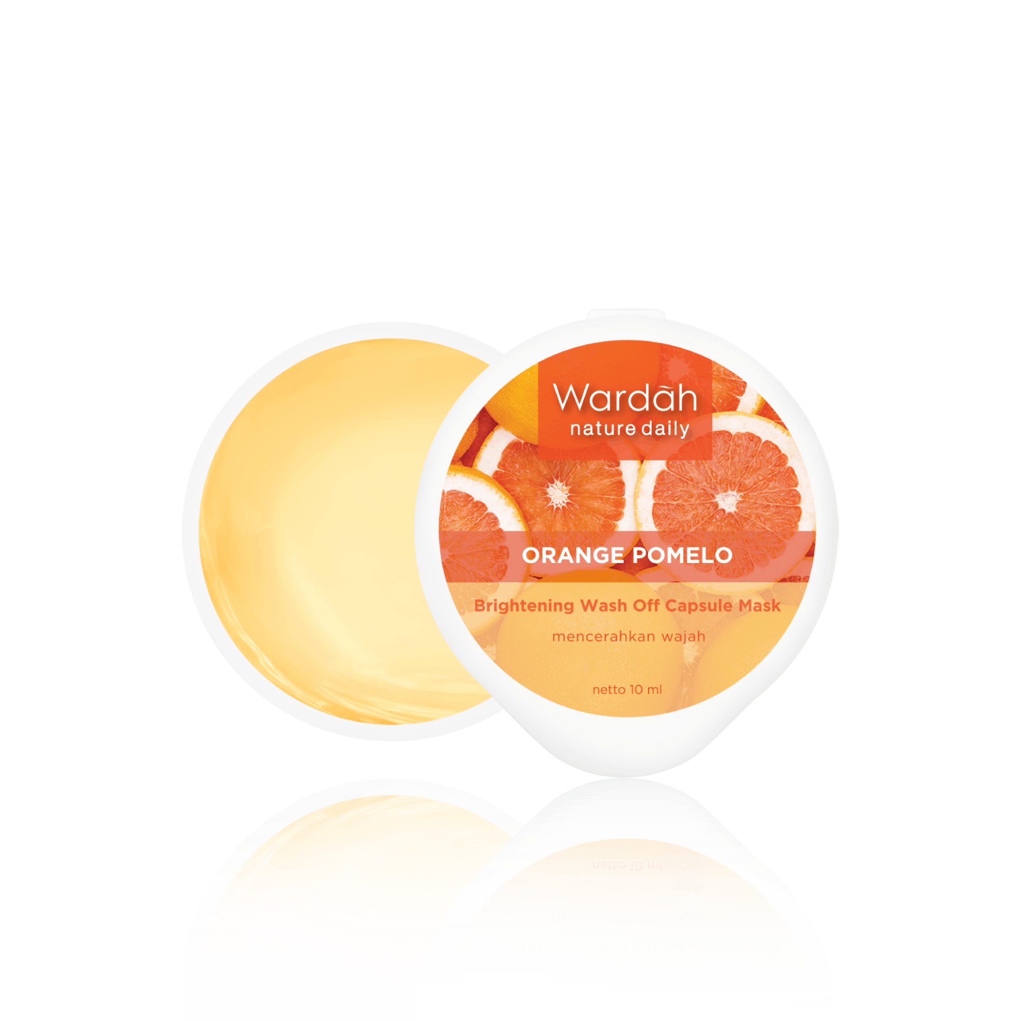 Nature Daily Orange Pomedo Brightenimg Wash Off Capsule Mask 10ml