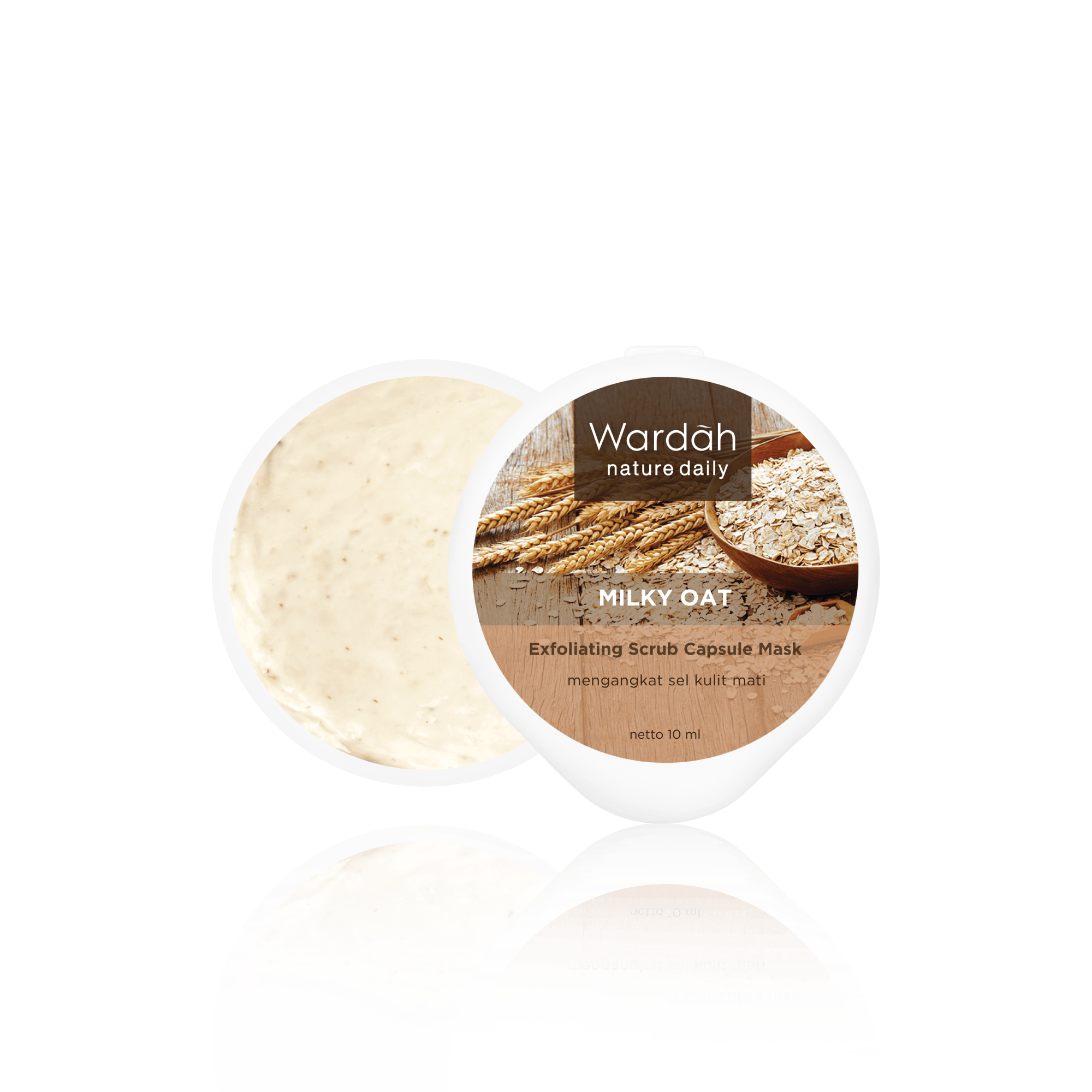 Nature Daily Milky Oat Expoliating Scrub Capsule Mask 10ml